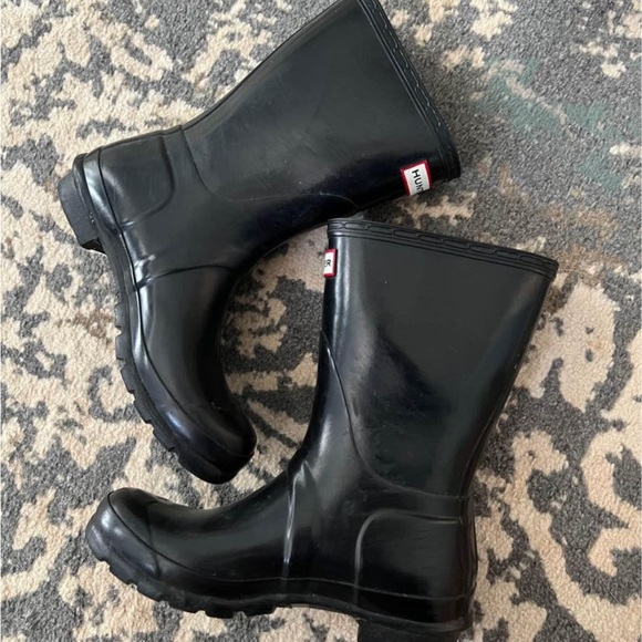 Hunter Original Short Gloss Rain Boots - Picture 3 of 9